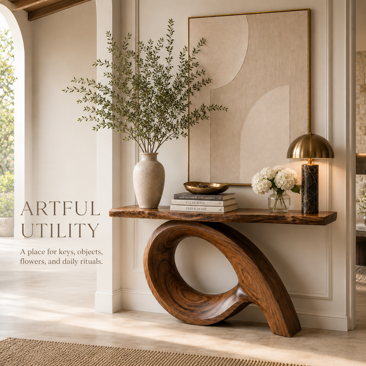 Caldera Organic Hall Console Table - Design 523 - product image 07