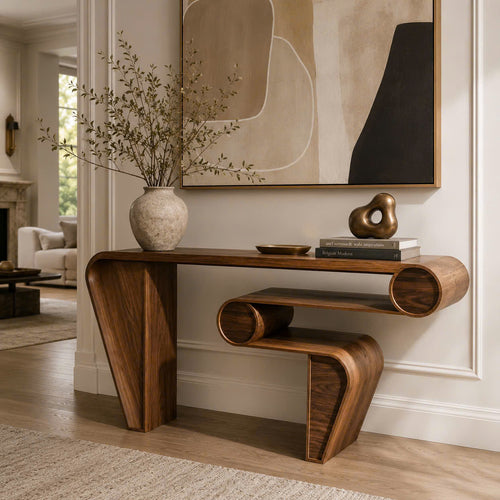 Veyra Soft Curve Console Table - Design 526 - main view