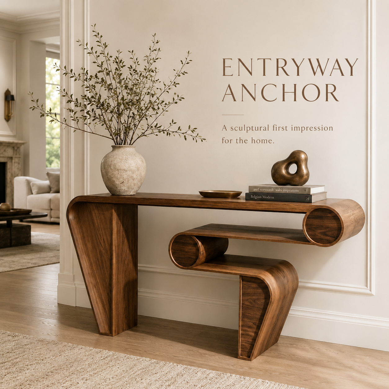 Veyra Soft Curve Console Table - Design 526 - product image 02