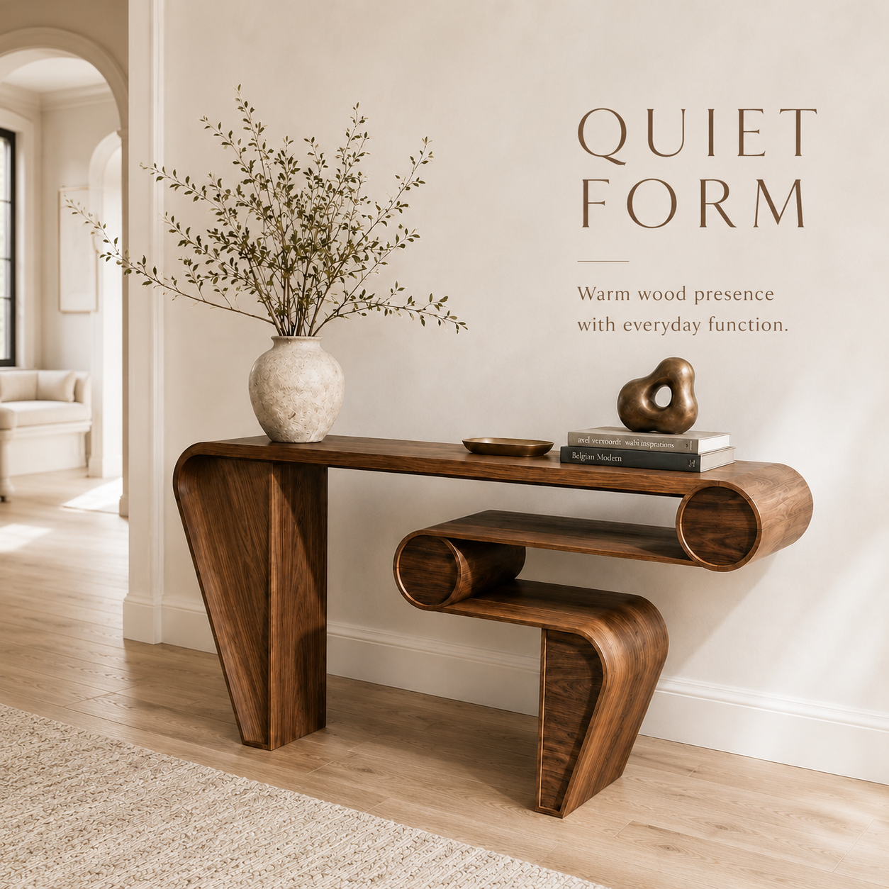 Veyra Soft Curve Console Table - Design 526 - product image 03