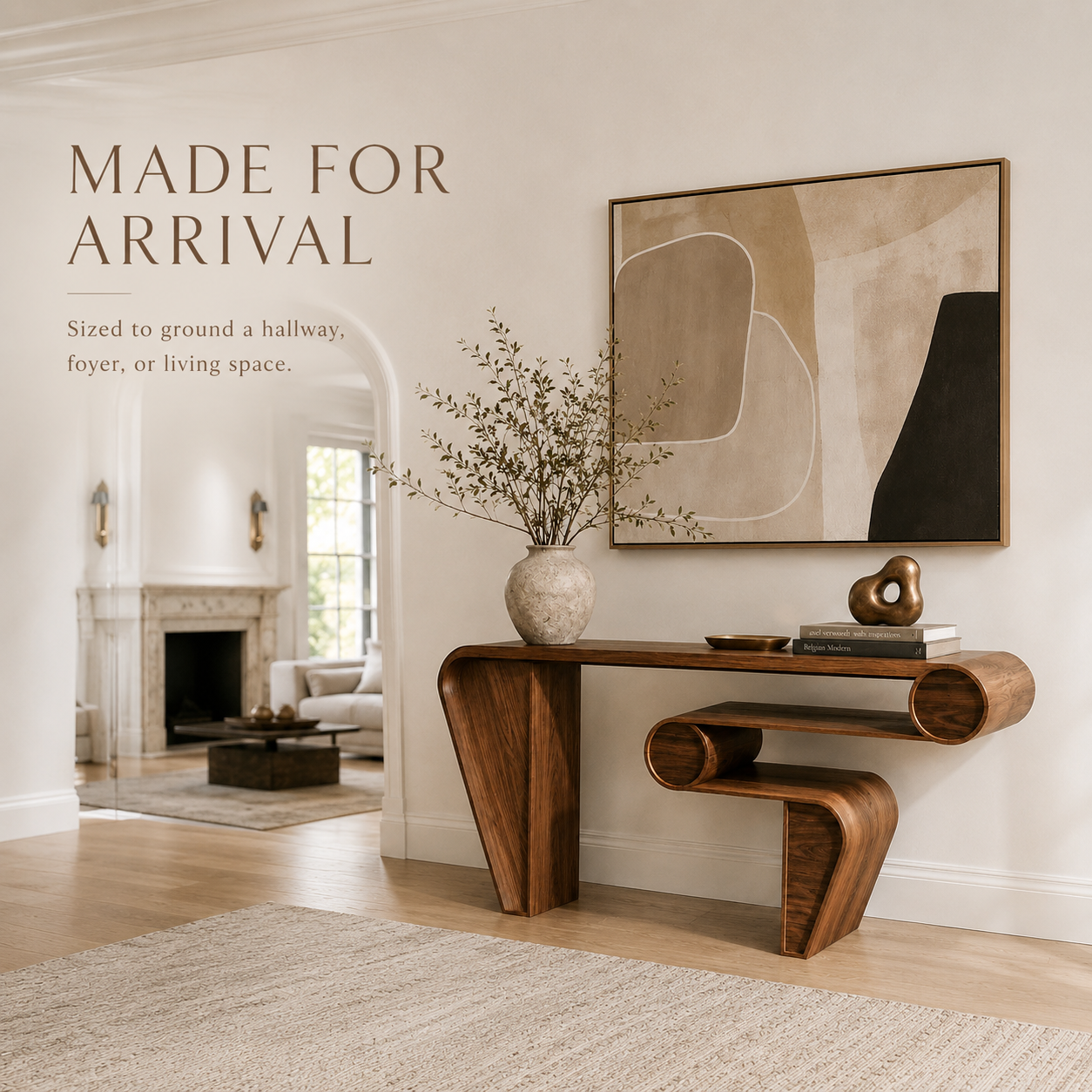 Veyra Soft Curve Console Table - Design 526 - product image 04