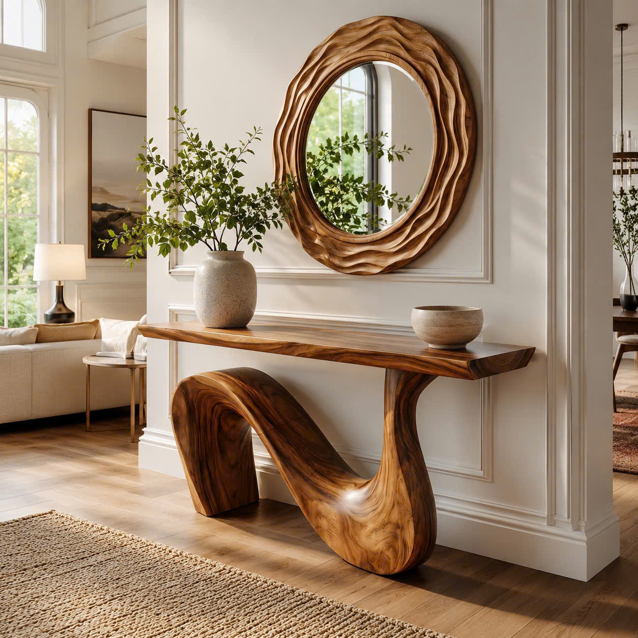 Nolan Arc Entry Console Table - Design 527 - main view