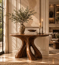 Liora Warm Walnut Console Table - Design 528 - main view