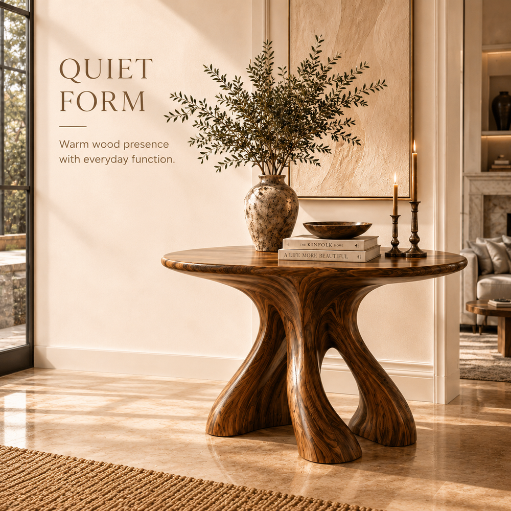 Liora Warm Walnut Console Table - Design 528 - product image 04