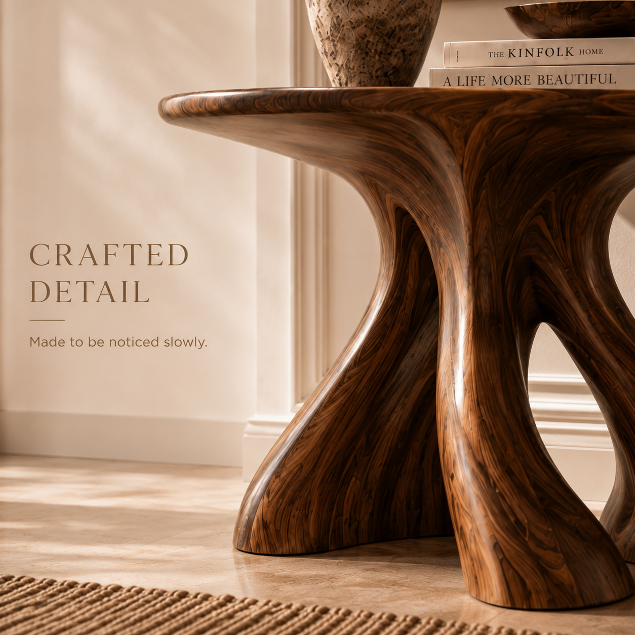 Liora Warm Walnut Console Table - Design 528 - product image 06