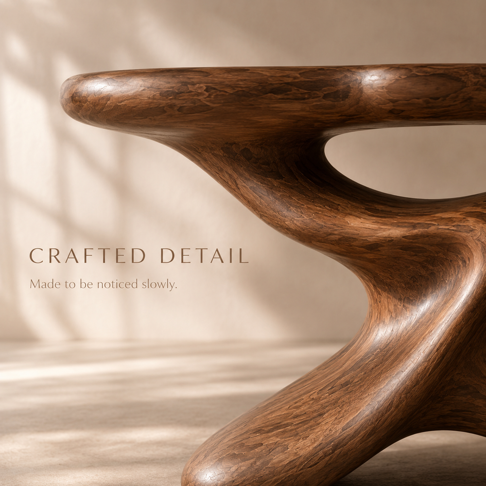 Brielle Sculpted Hall Console Table - Design 530 - product image 04
