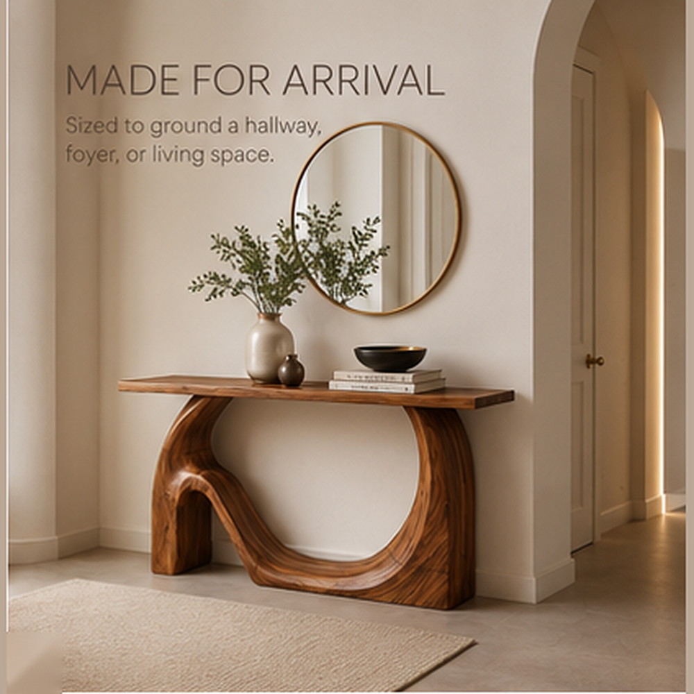 Orin Organic Modern Console Table - Design 531 - product image 04