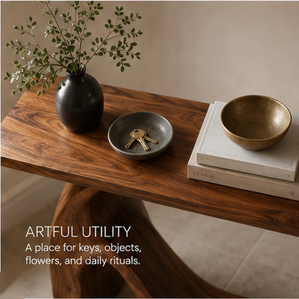 Orin Organic Modern Console Table - Design 531 - product image 07