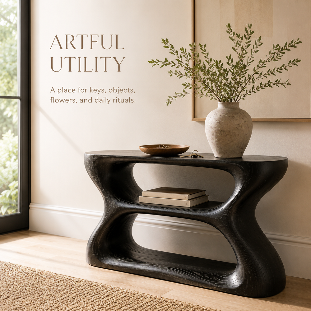 Mira Flow Wood Console Table - Design 534 - product image 07