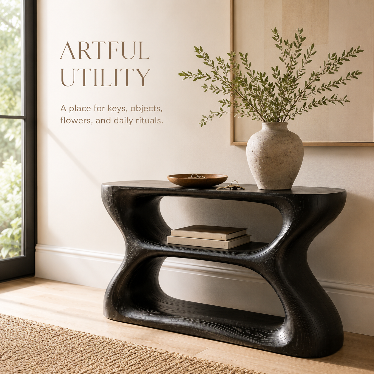 Mira Flow Wood Console Table - Design 534 - product image 07