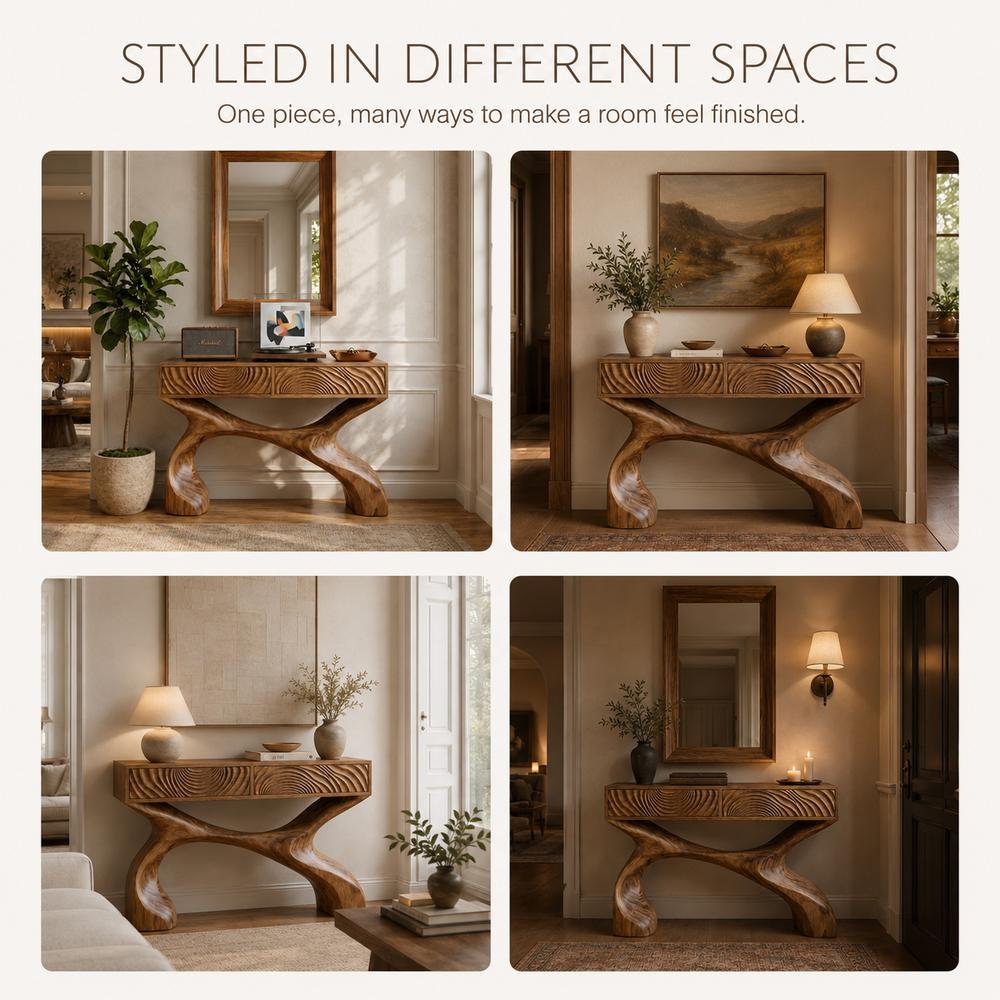 Talia Soft Edge Console Table - Design 535 - product image 09