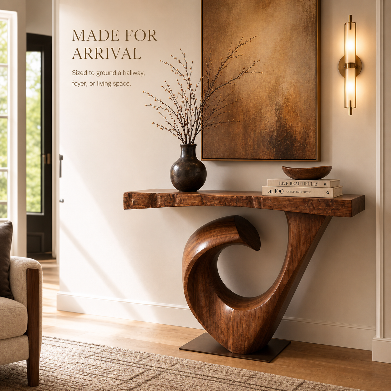 Isla Gallery Rail Console Table - Design 537 - product image 04