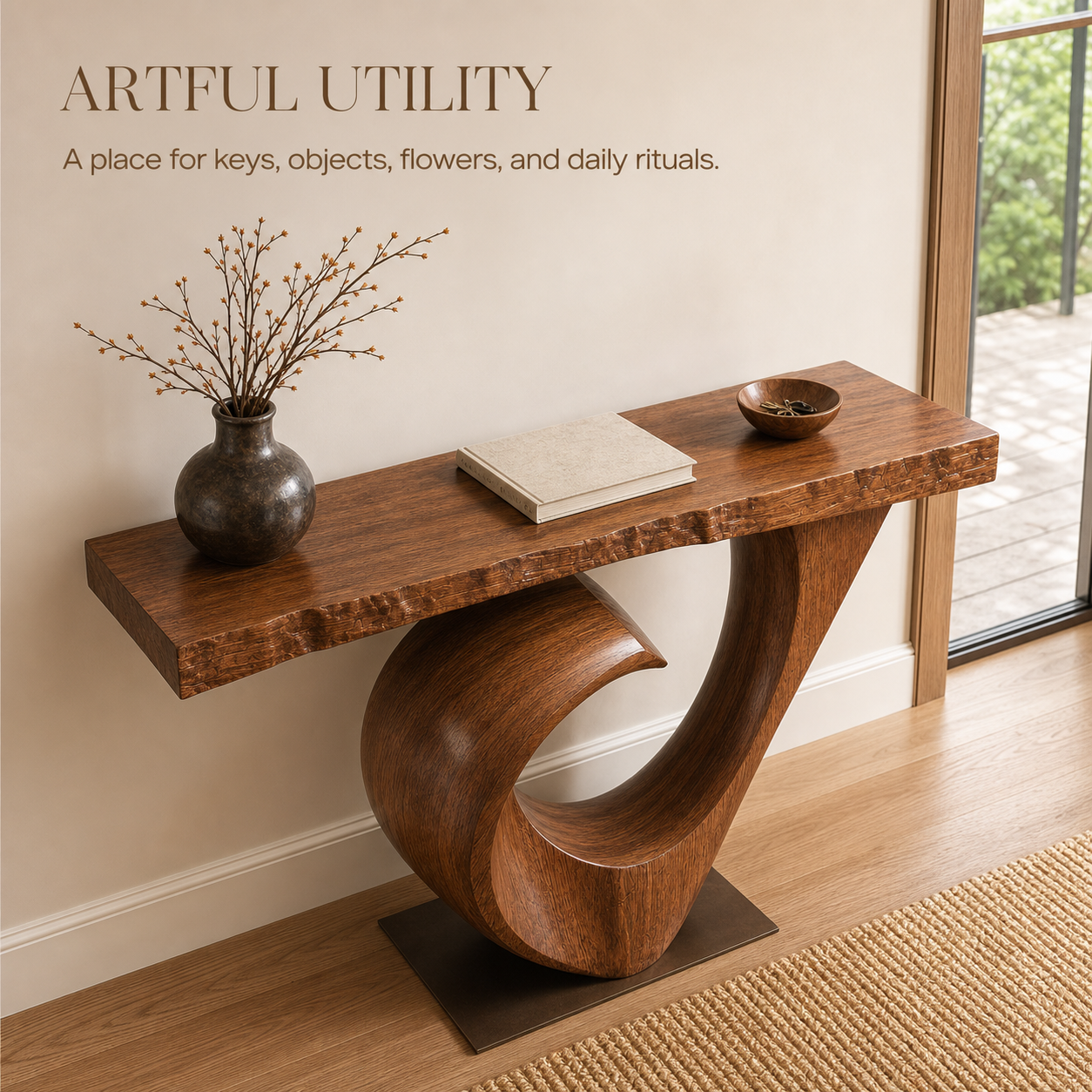 Isla Gallery Rail Console Table - Design 537 - product image 07
