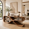 Celine Warm Modern Console Table - Design 538 - main view