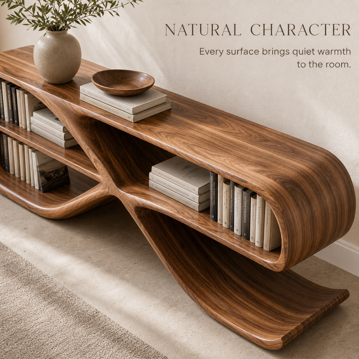 Celine Warm Modern Console Table - Design 538 - product image 05