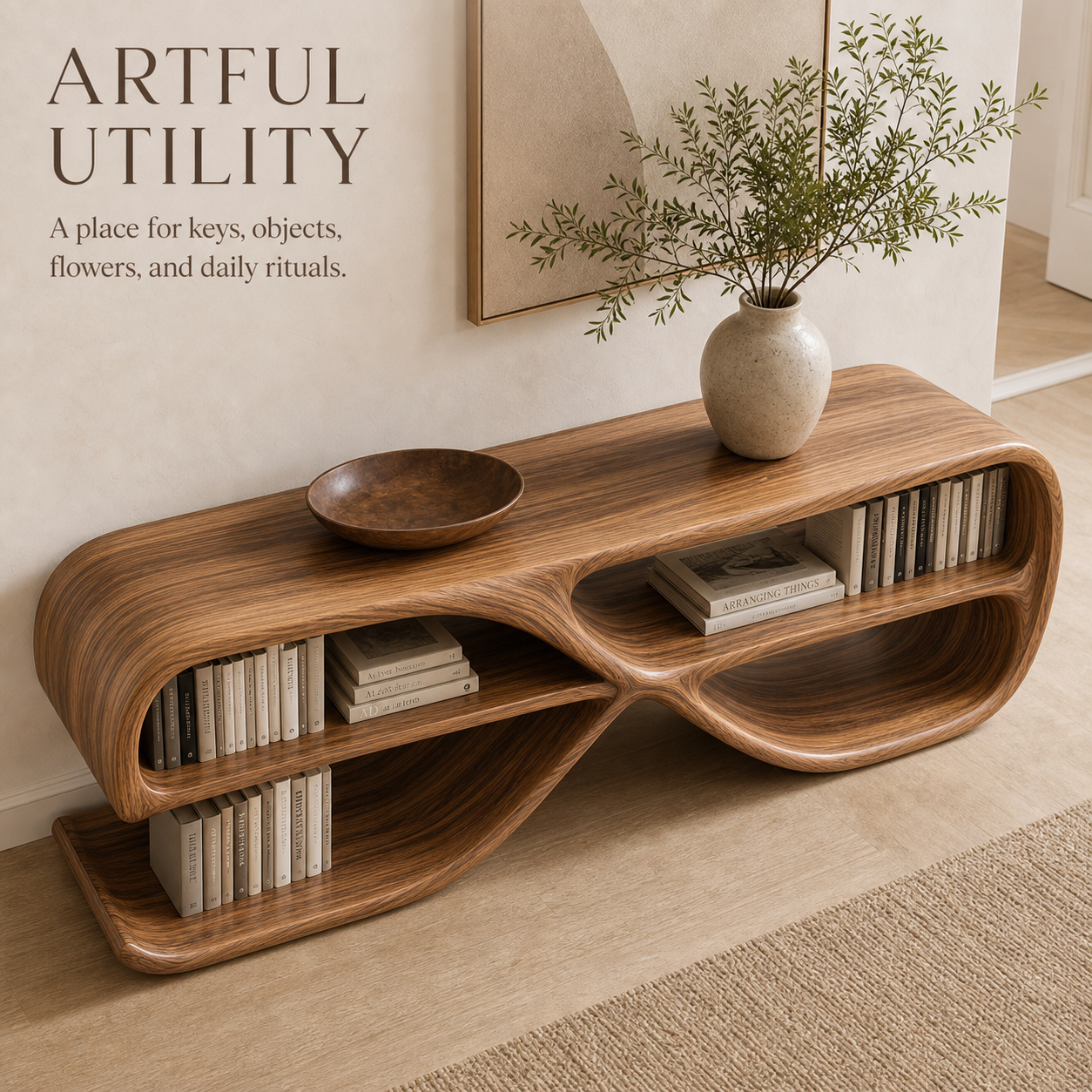 Celine Warm Modern Console Table - Design 538 - product image 07