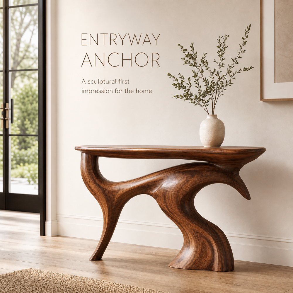 Aurelle Sculptural Console Table - Design 541 - product image 02