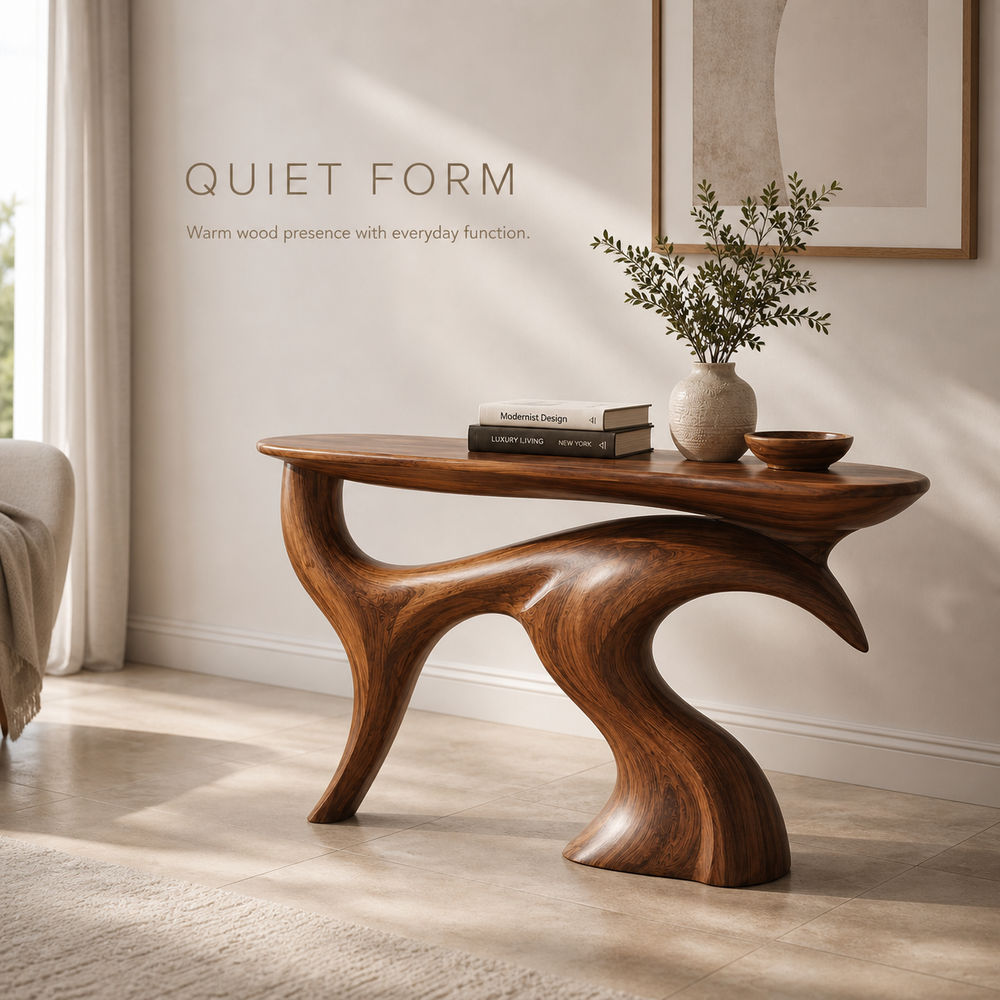 Aurelle Sculptural Console Table - Design 541 - product image 03