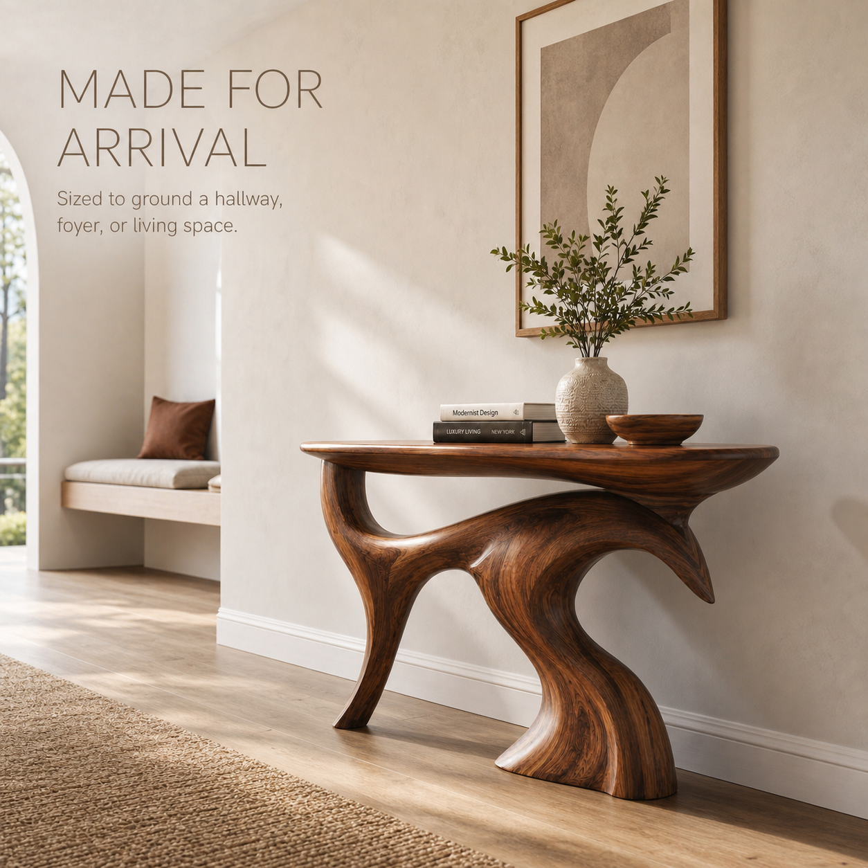 Aurelle Sculptural Console Table - Design 541 - product image 04