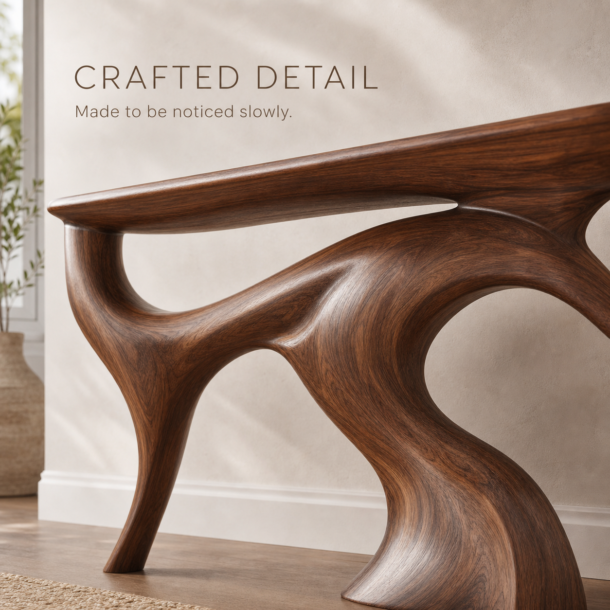 Aurelle Sculptural Console Table - Design 541 - product image 06