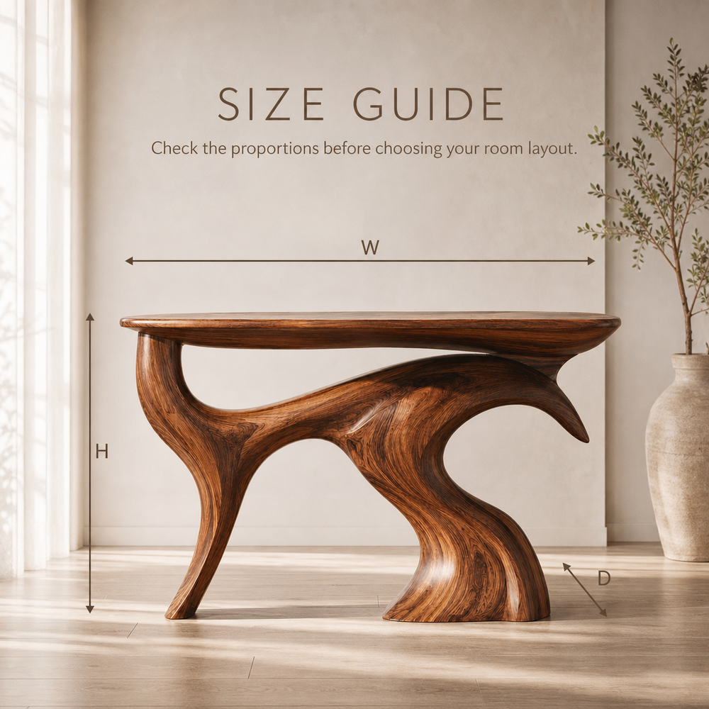 Aurelle Sculptural Console Table - Design 541 - product image 08