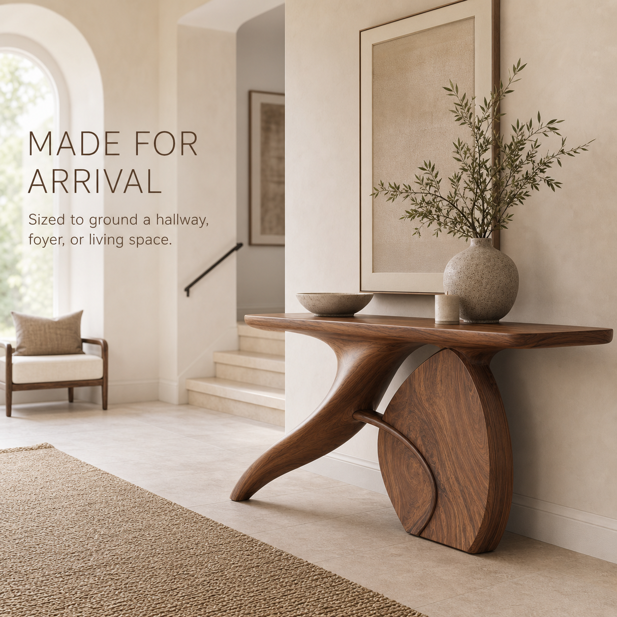 Caldera Organic Hall Console Table - Design 543 - product image 04