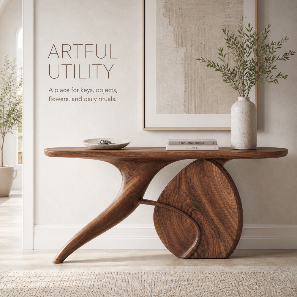 Caldera Organic Hall Console Table - Design 543 - product image 07