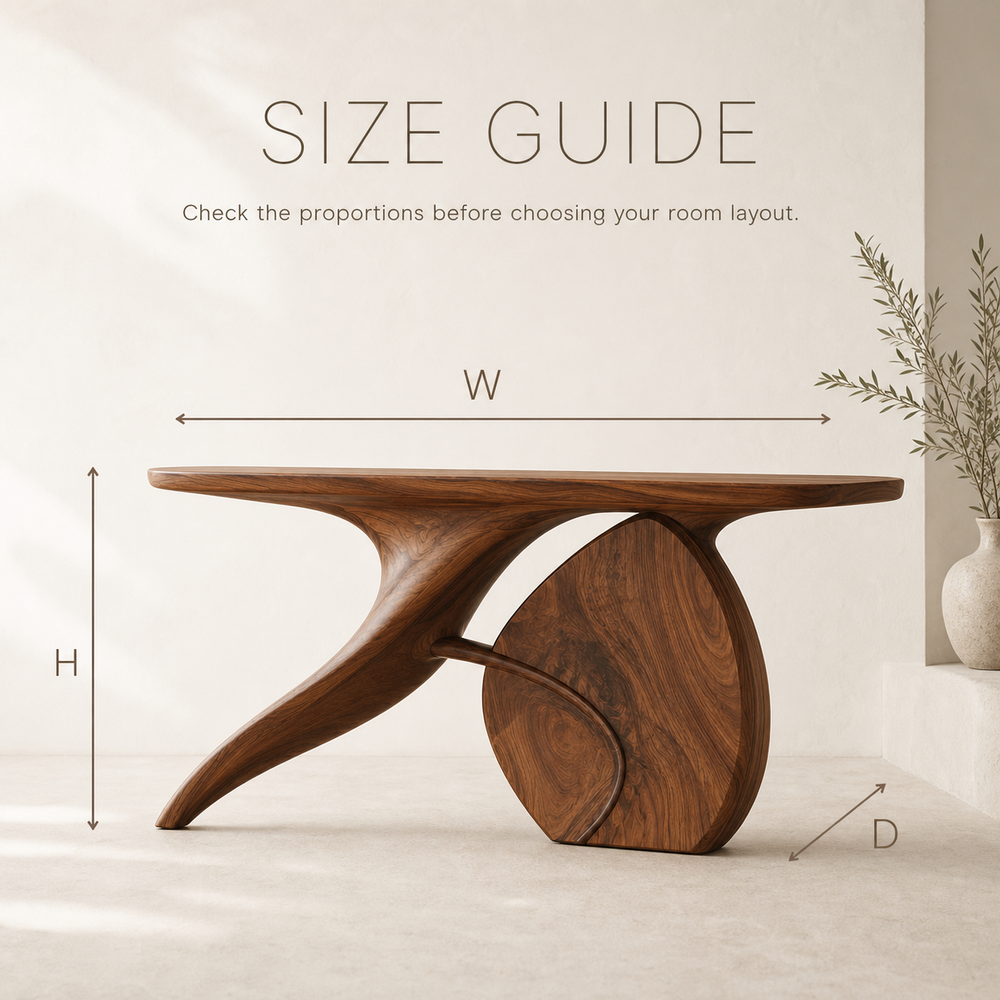 Caldera Organic Hall Console Table - Design 543 - product image 08