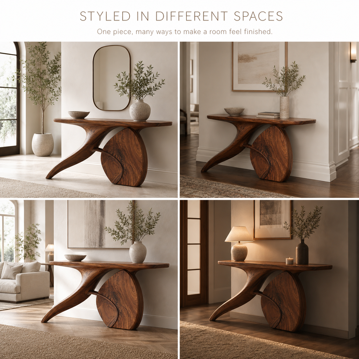 Caldera Organic Hall Console Table - Design 543 - product image 10