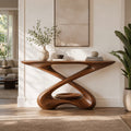 Soren Rounded Wood Console Table - Design 544 - main view
