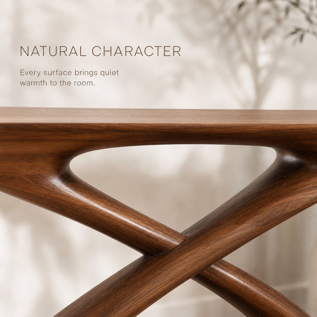 Soren Rounded Wood Console Table - Design 544 - product image 05