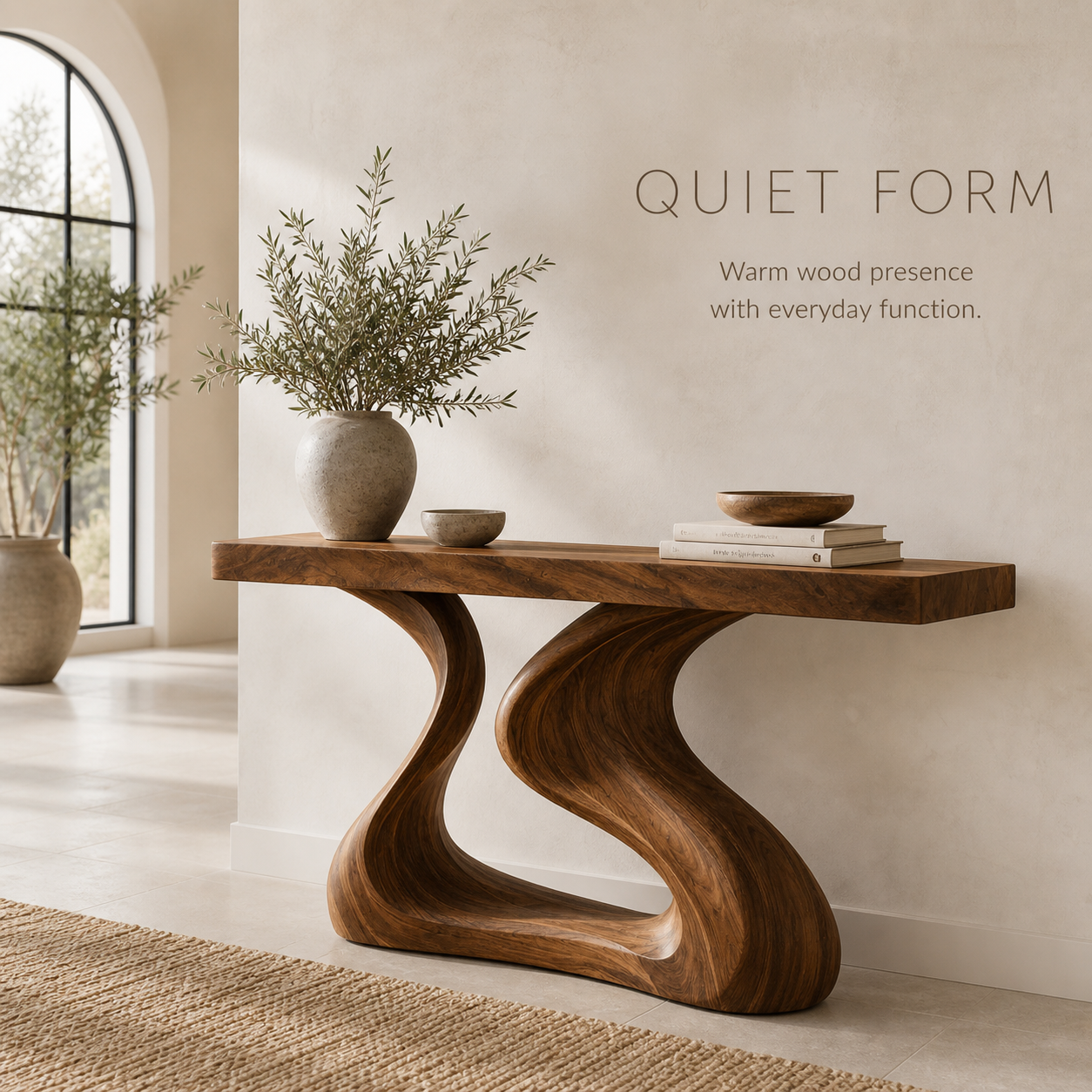 Veyra Soft Curve Console Table - Design 546 - product image 03