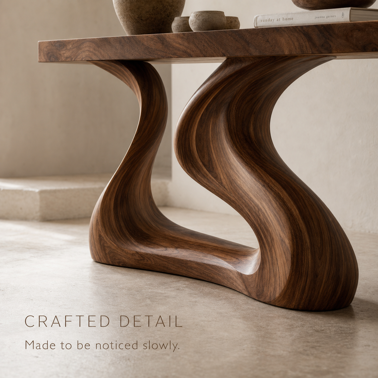 Veyra Soft Curve Console Table - Design 546 - product image 06