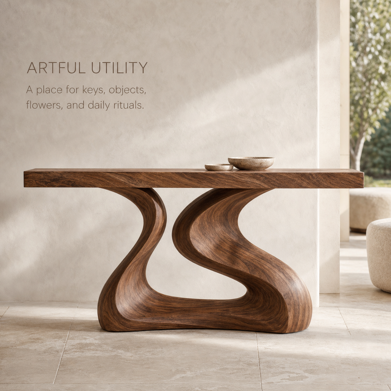 Veyra Soft Curve Console Table - Design 546 - product image 07