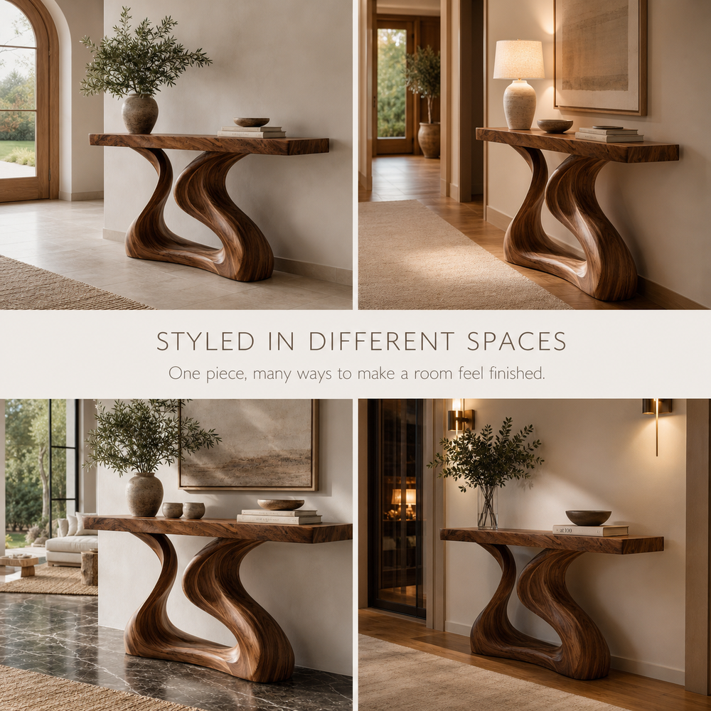 Veyra Soft Curve Console Table - Design 546 - product image 10