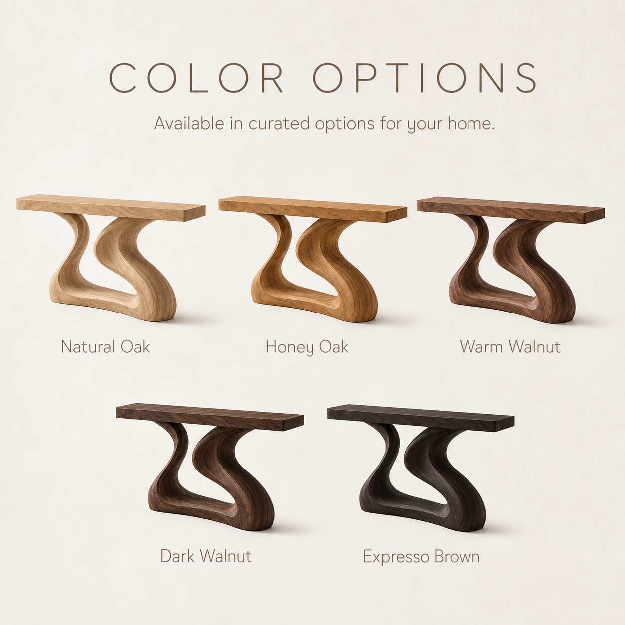 Veyra Soft Curve Console Table - Design 546 - product image 11