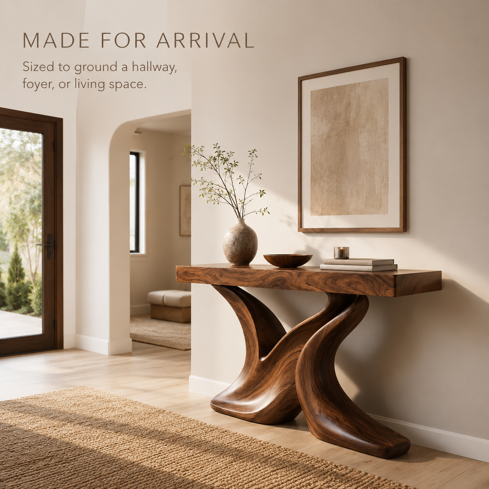 Liora Warm Walnut Console Table - Design 548 - product image 04