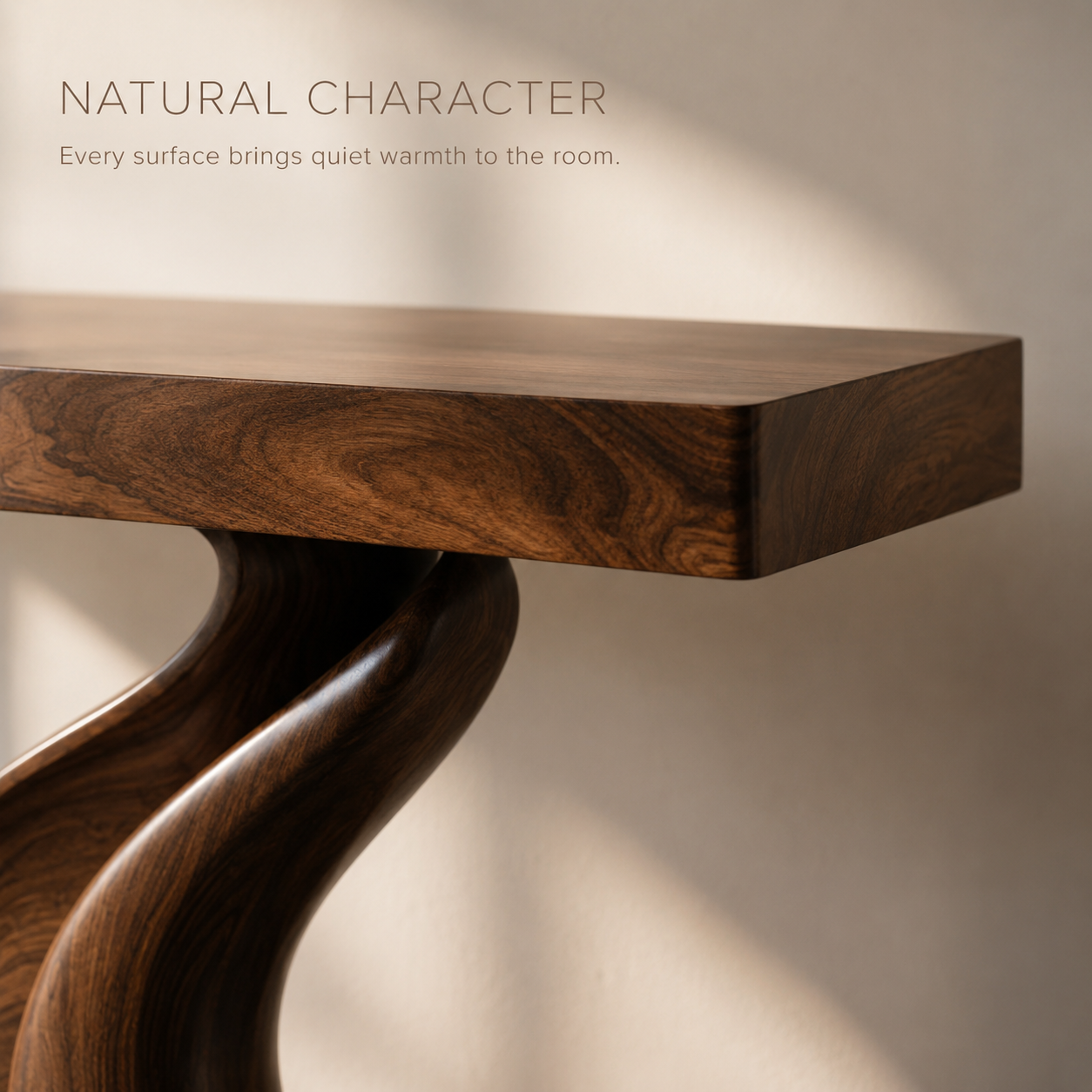Liora Warm Walnut Console Table - Design 548 - product image 05
