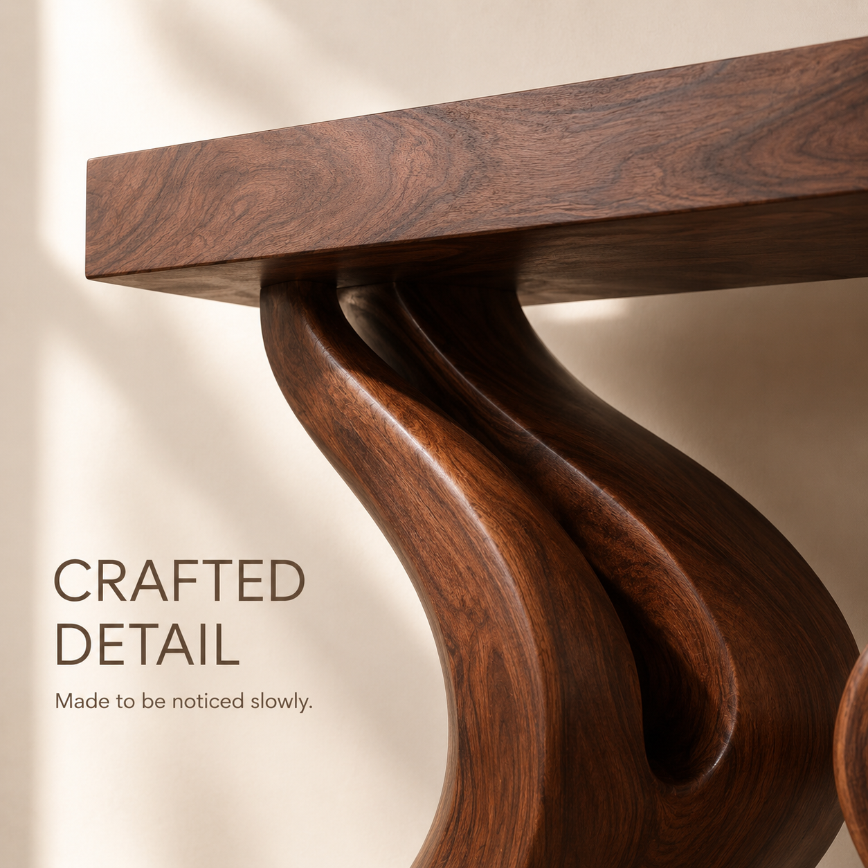 Liora Warm Walnut Console Table - Design 548 - product image 06