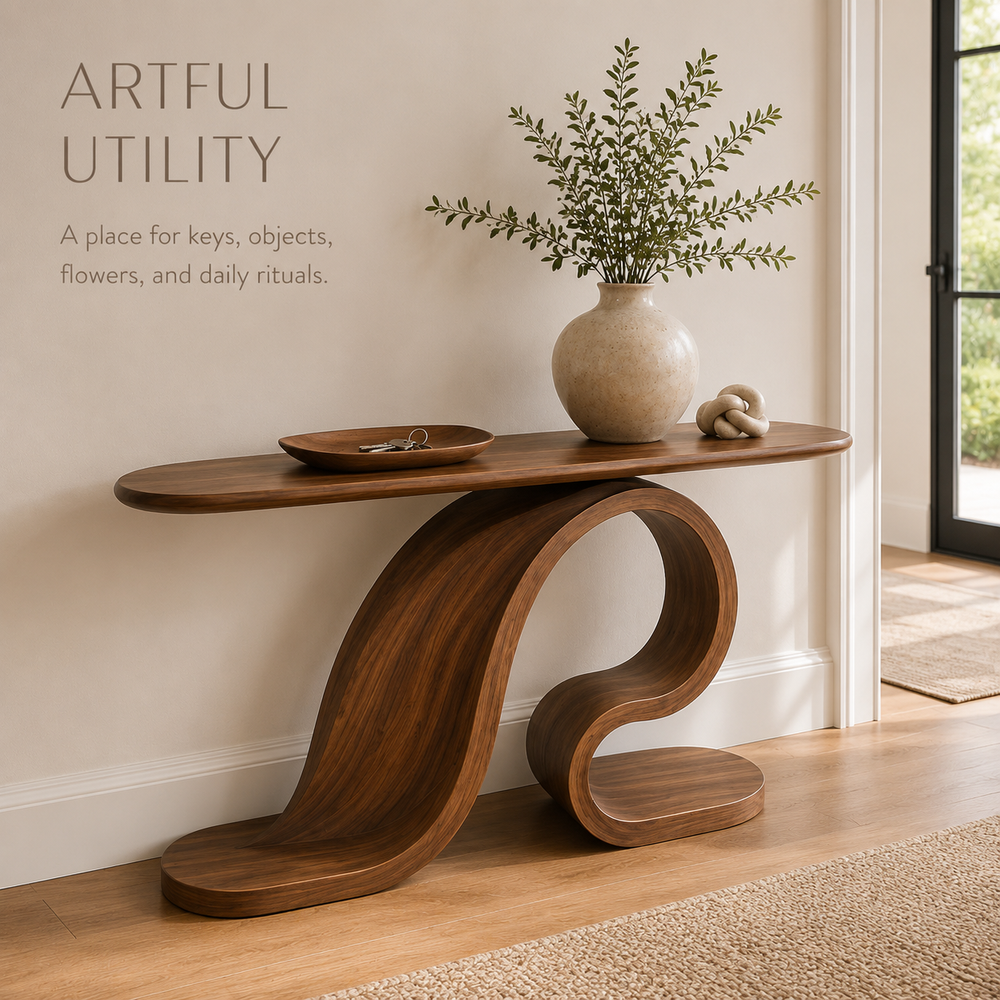 Rowan Hollow Form Console Table - Design 549 - product image 07