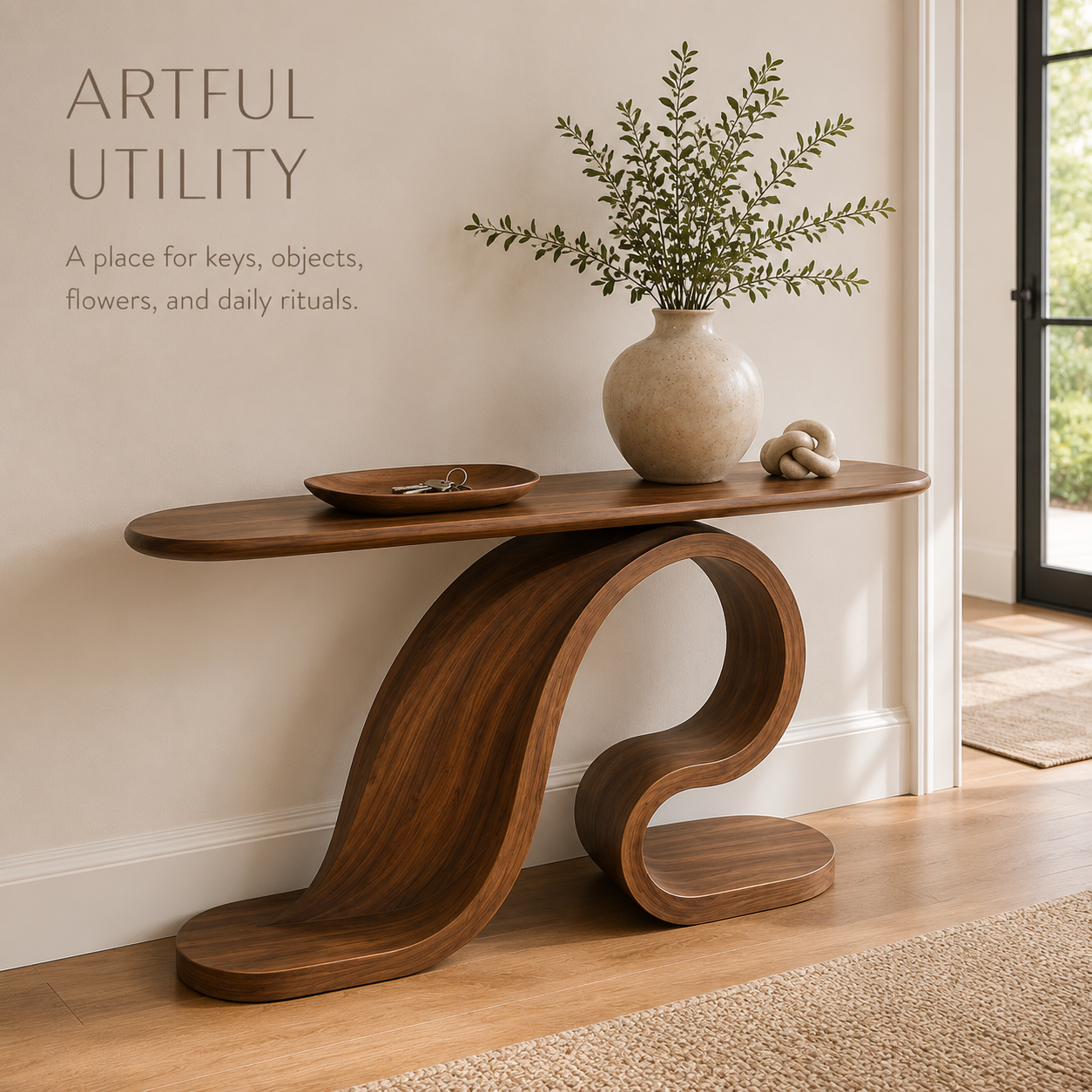 Rowan Hollow Form Console Table - Design 549 - product image 07