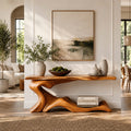 Brielle Sculpted Hall Console Table - Design 550 - main view
