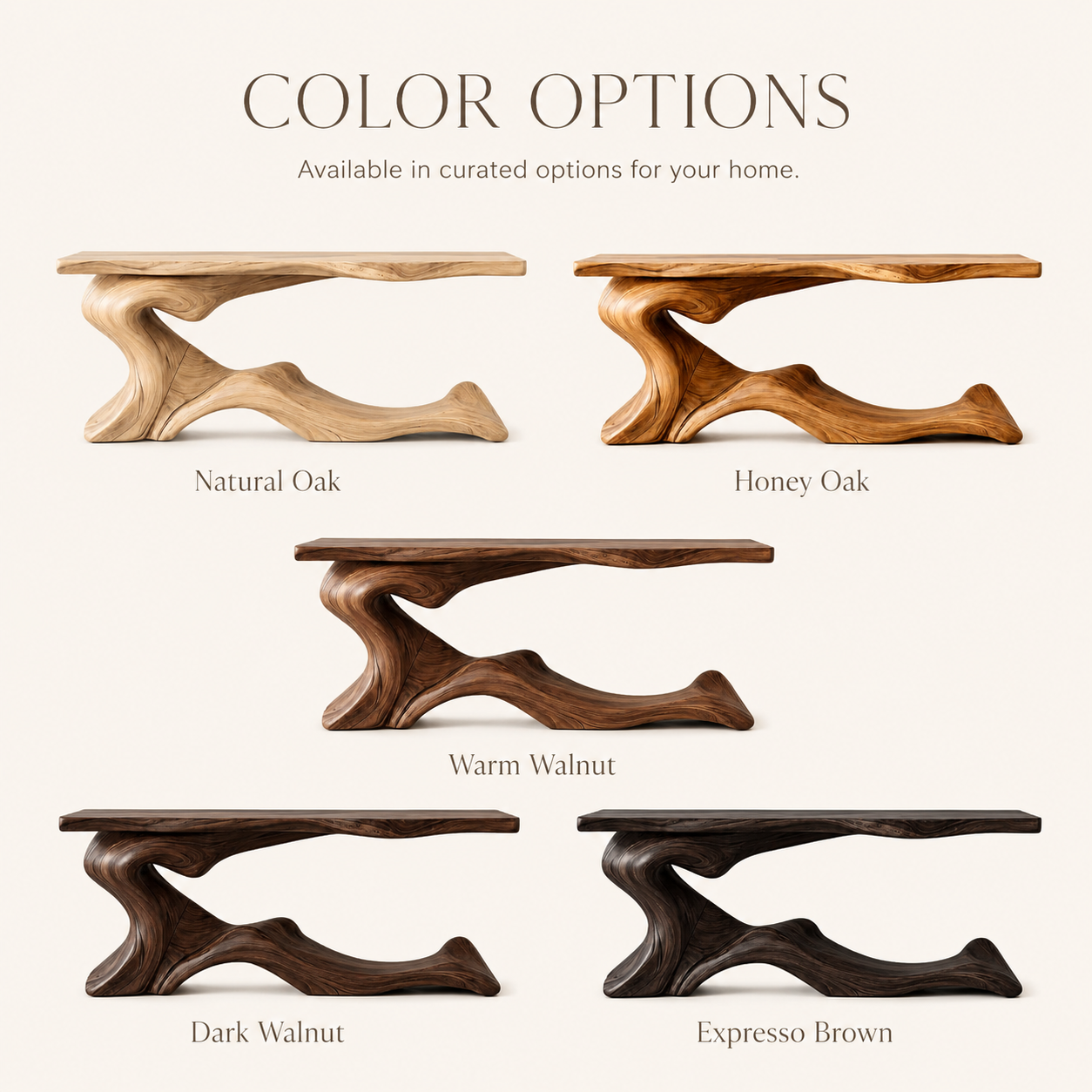Brielle Sculpted Hall Console Table - Design 550 - product image 11