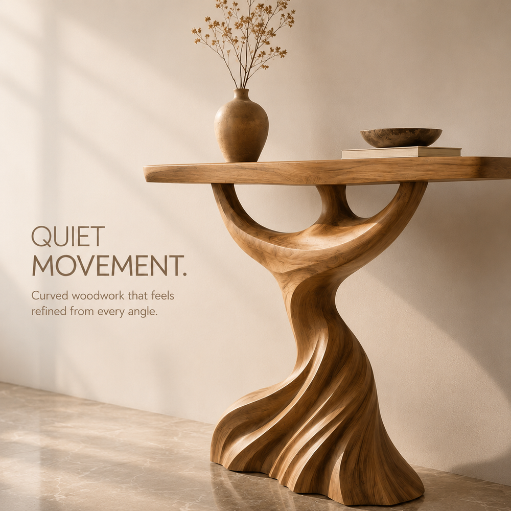 Orin Organic Modern Console Table - Design 551 - product image 03