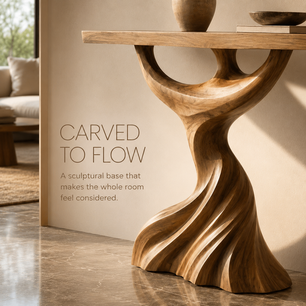 Orin Organic Modern Console Table - Design 551 - product image 06