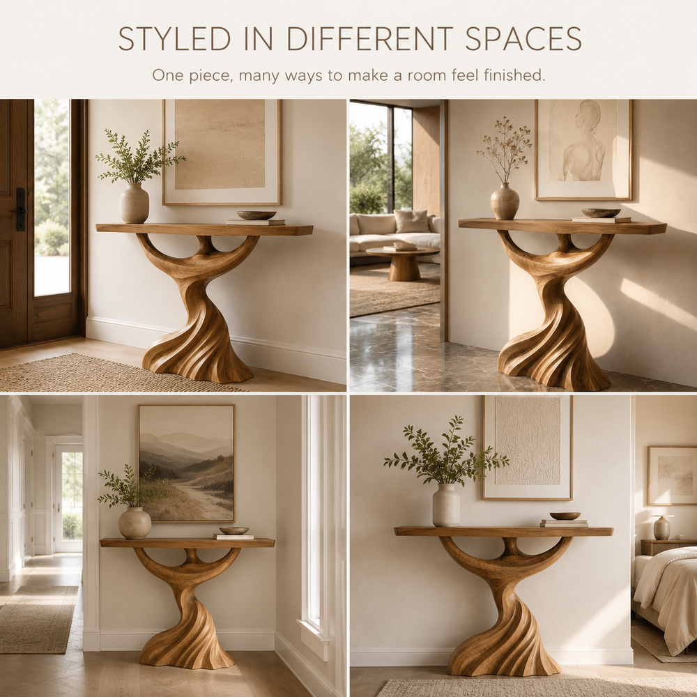 Orin Organic Modern Console Table - Design 551 - product image 10