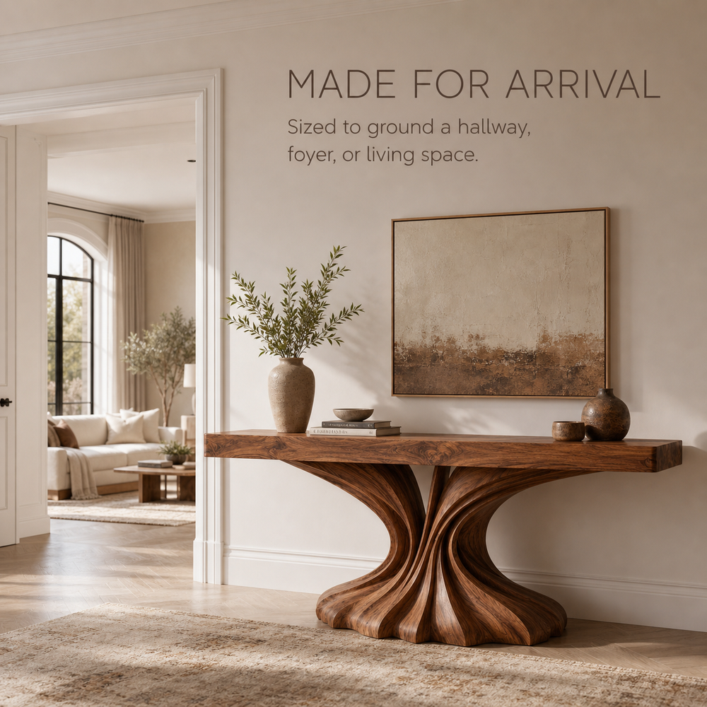 Aurelle Sculptural Console Table - Design 561 - product image 04