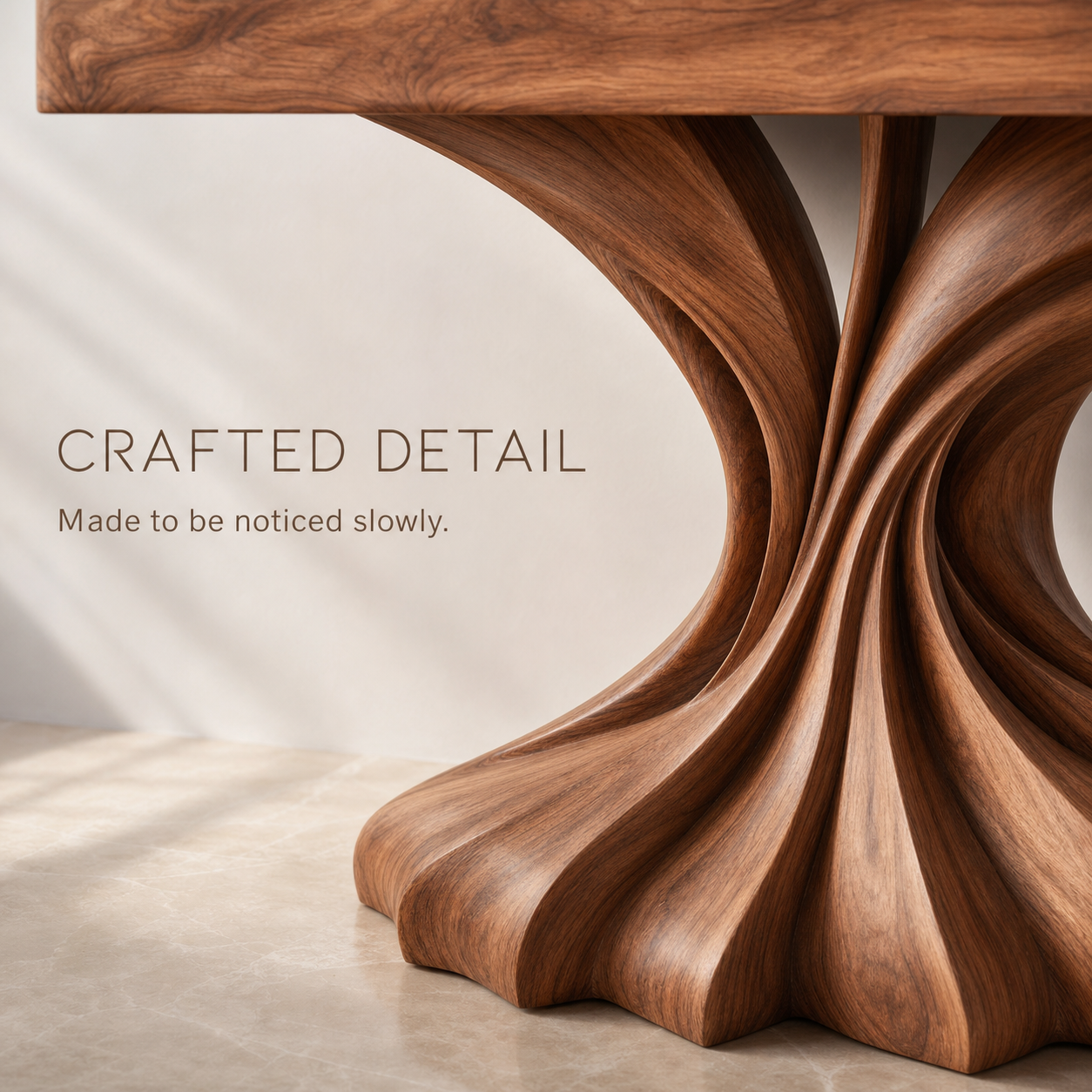 Aurelle Sculptural Console Table - Design 561 - product image 06