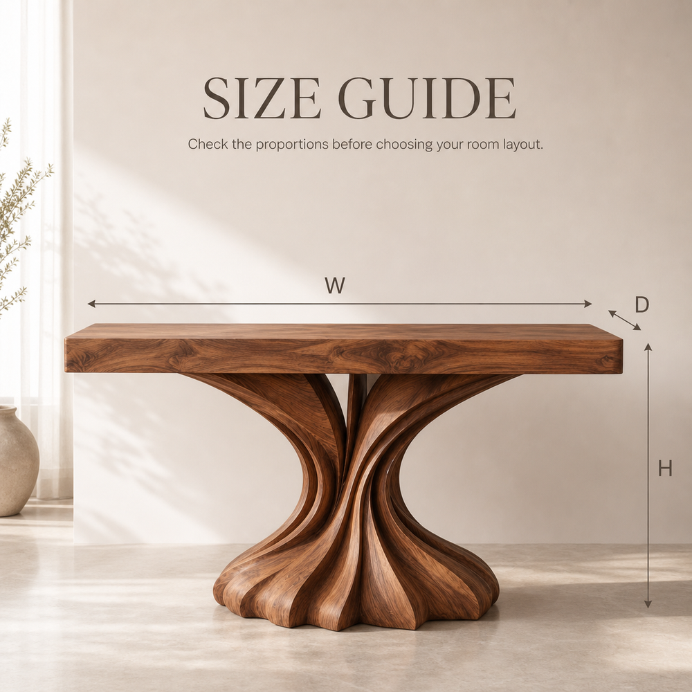 Aurelle Sculptural Console Table - Design 561 - product image 08