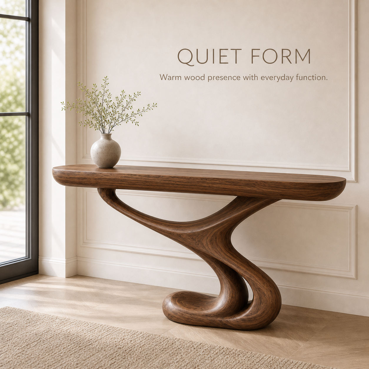 Caldera Organic Hall Console Table - Design 563 - product image 03